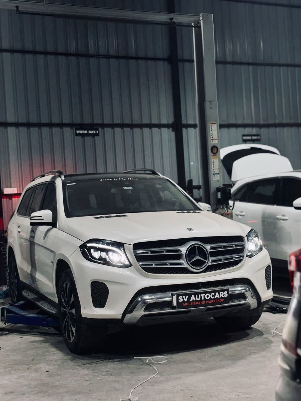 Mercedes GLS 350 — Airmatic suspension rebuild